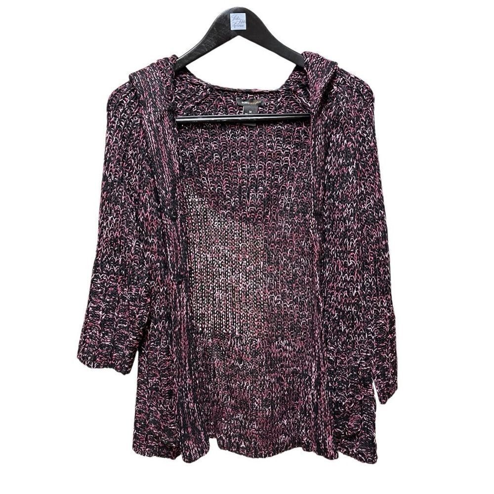 🌟BCBG🌟 Sweater Cardigan with Hoodie
